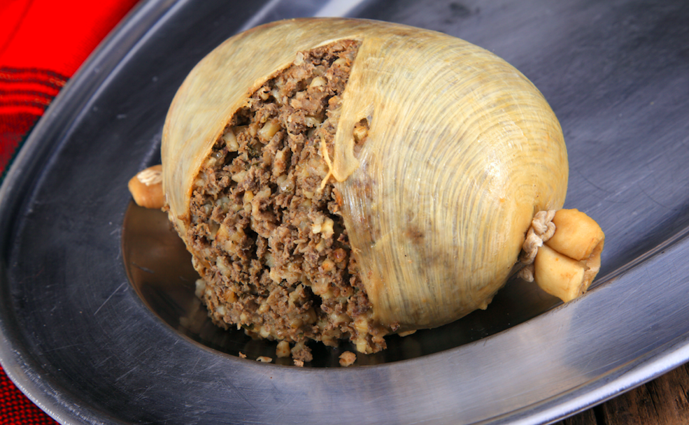 What is haggis made of