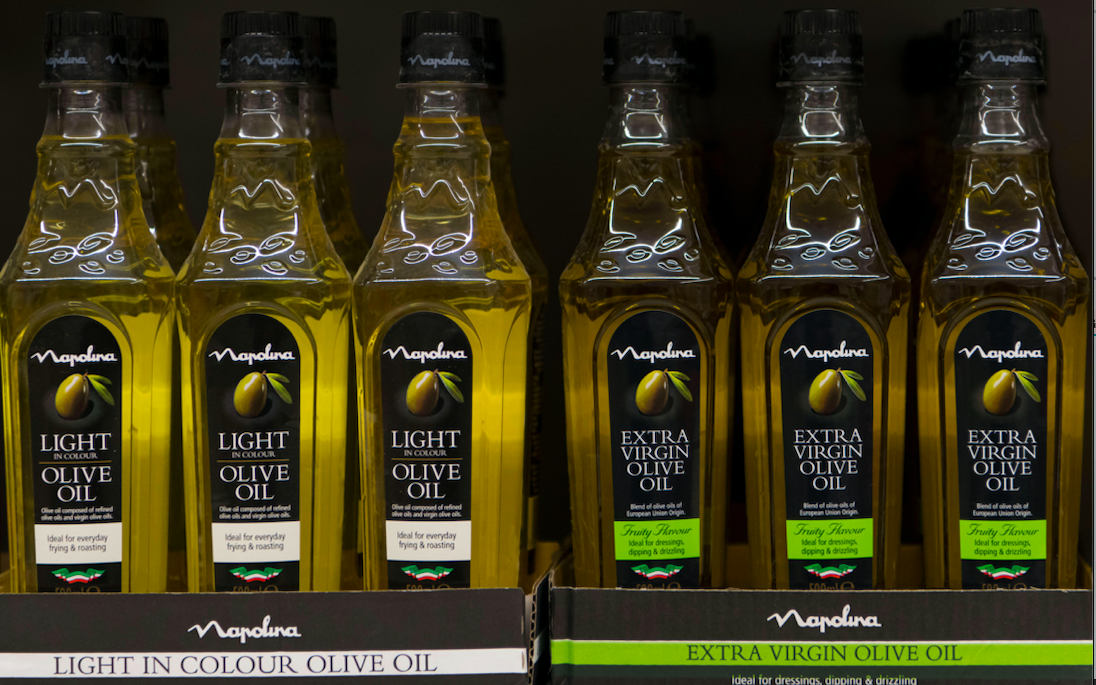 Light olive oil