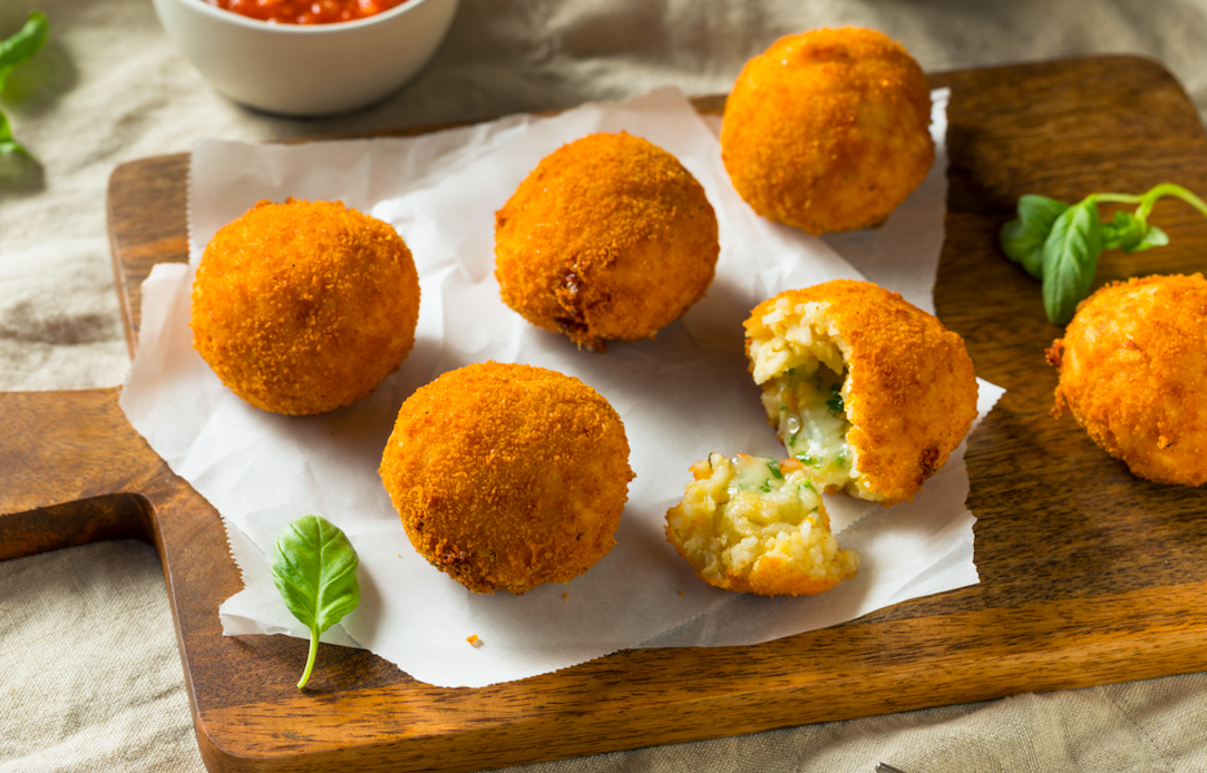 Arancini balls 