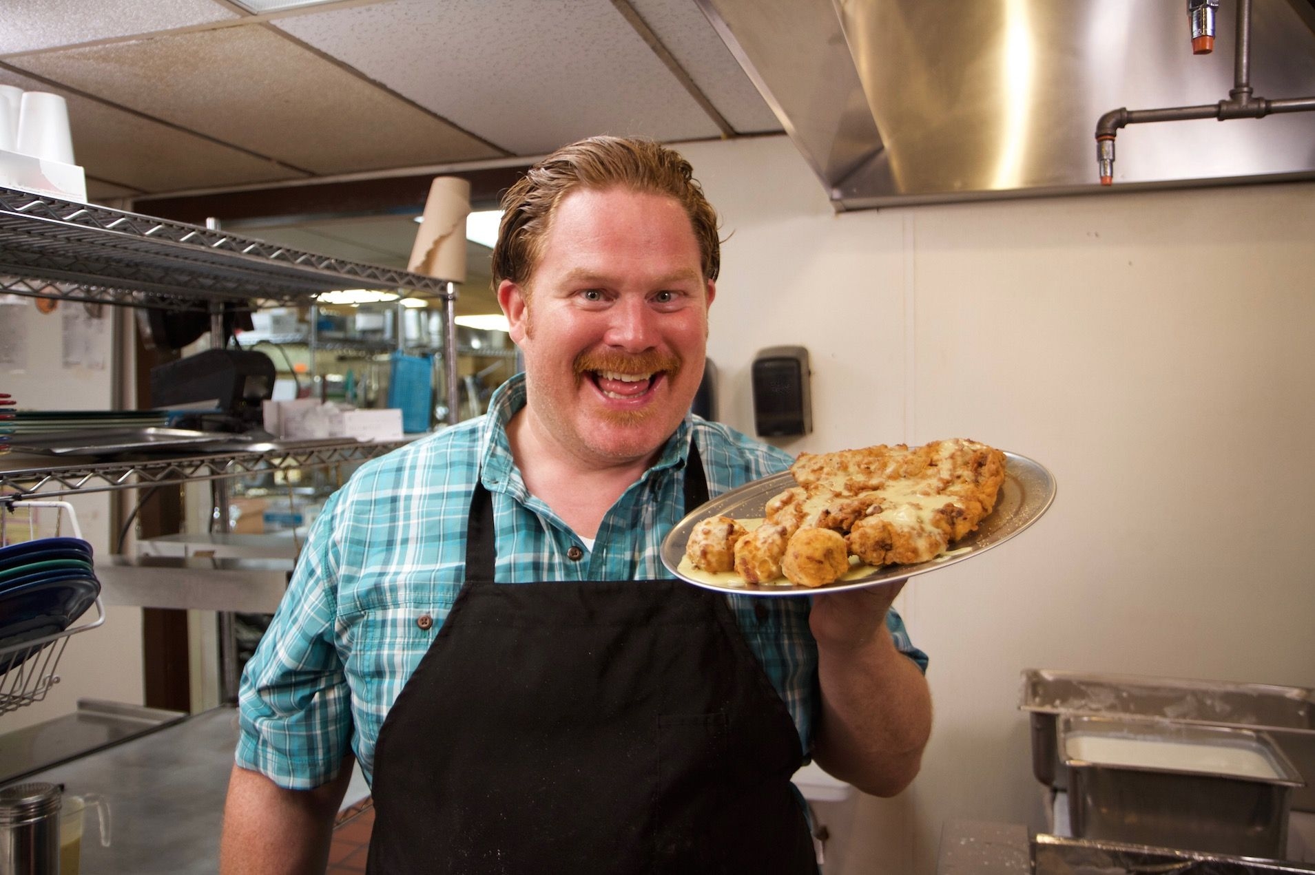 Casey Webb Man v Food (Credit: Travel Channel)