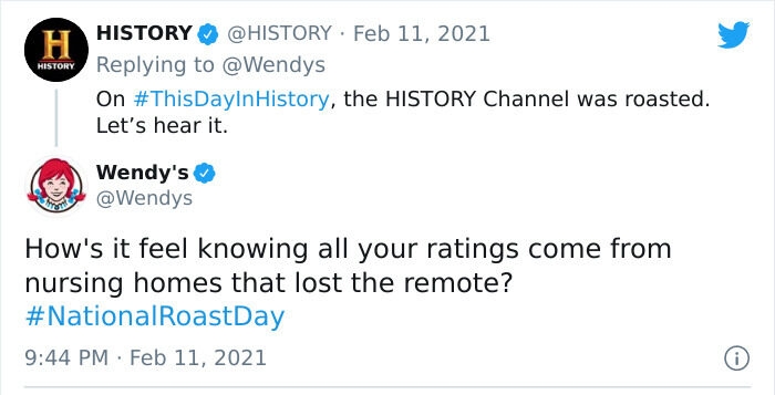 Wendy's History Channel roast