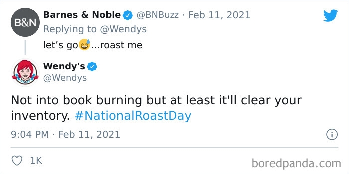 Barnes & Noble roast