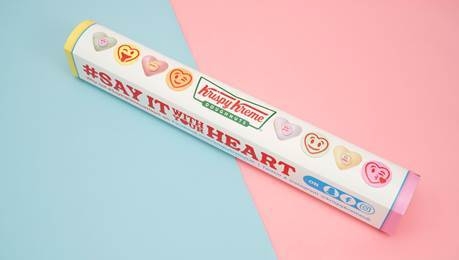 Krispy Kreme Love Hearts competition