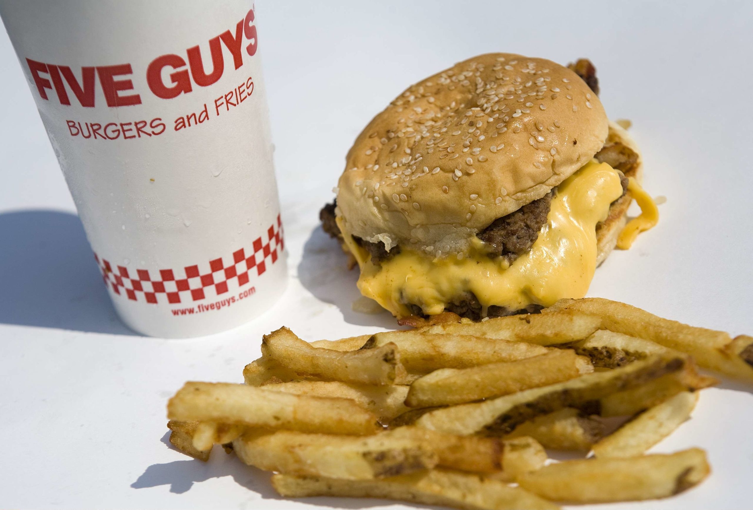 Five Guys popular takeaway