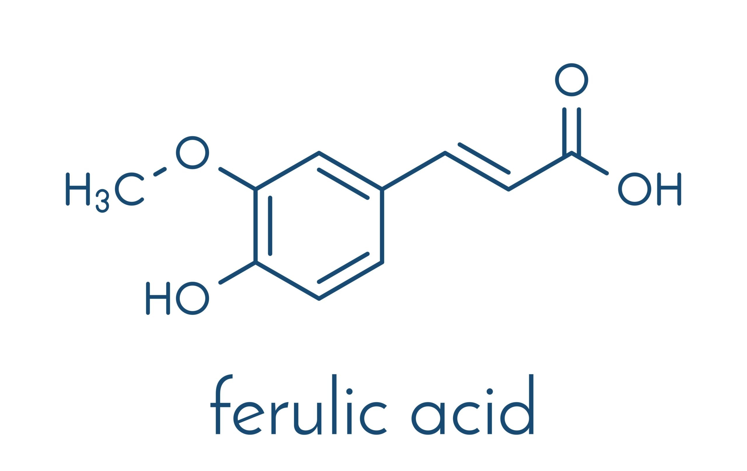 Ferulic acid formula