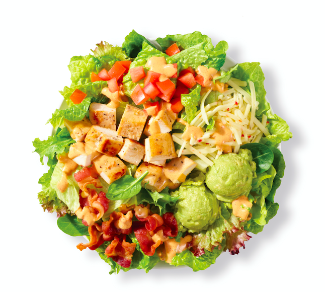 Chicken and Avocado salad Wendys)