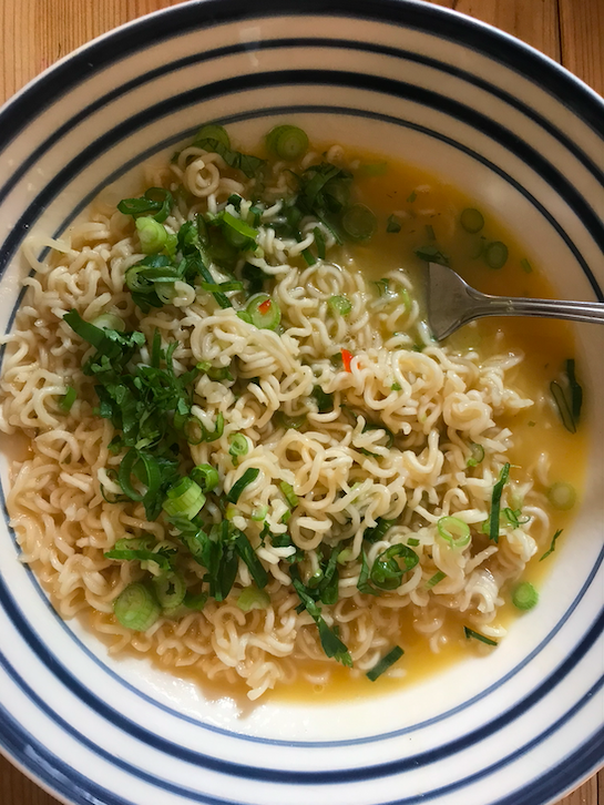 Instant ramen recipe