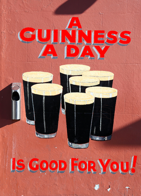 Guinness is good for you poster