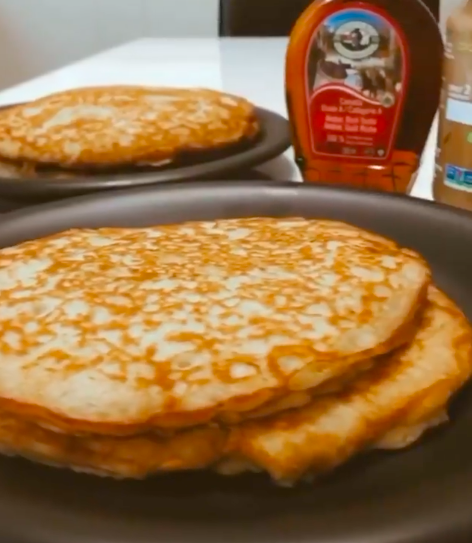 The Rock's pancake recipe