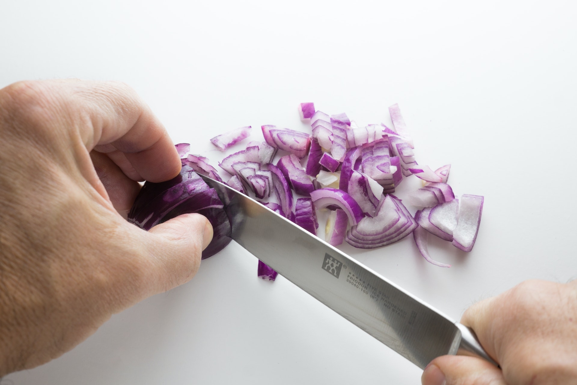 Chopping onions without crying