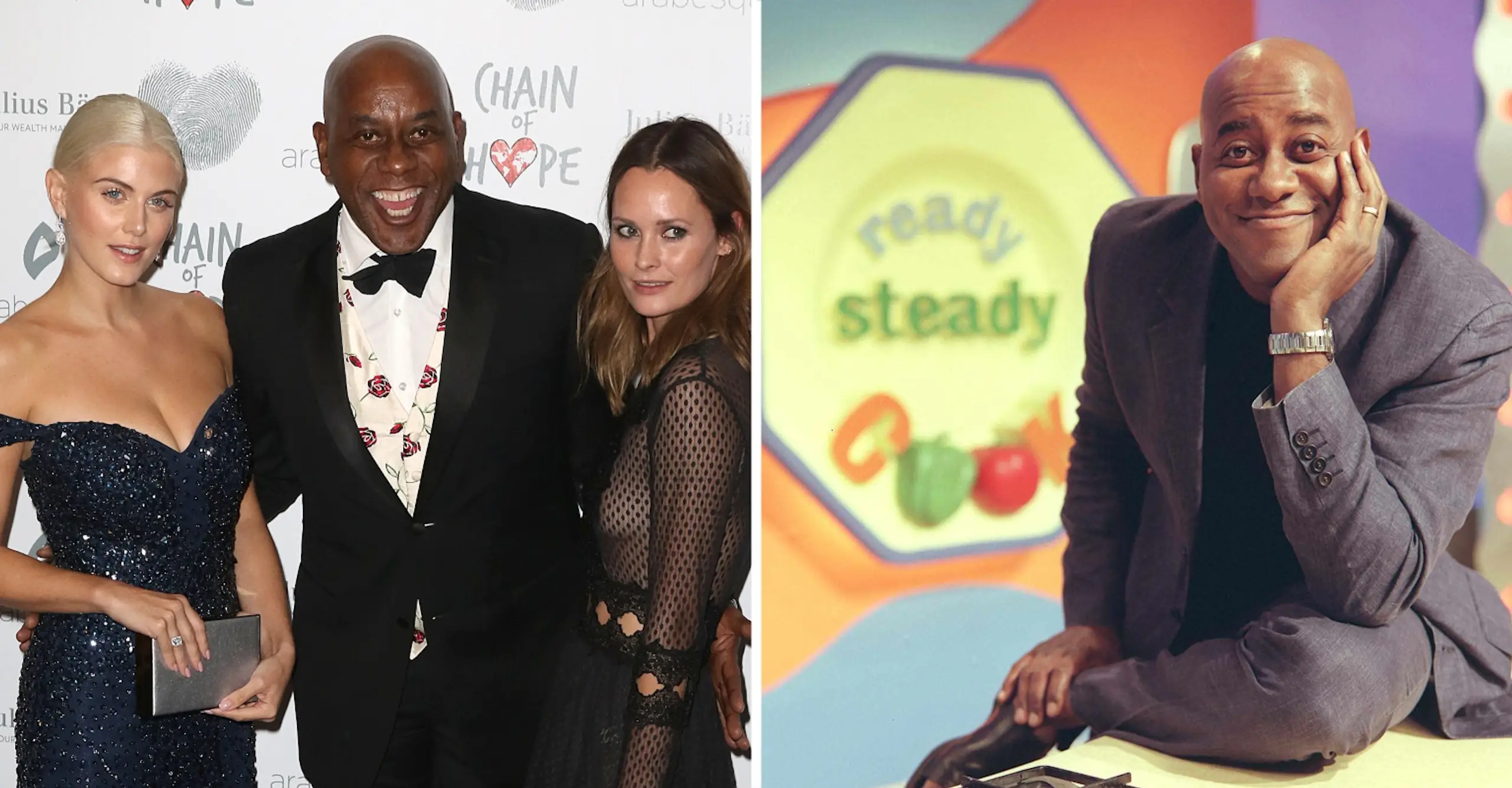 Is Ainsley Harriott a Michelin star chef, does he have a restaurant and where can I buy his meal kits?