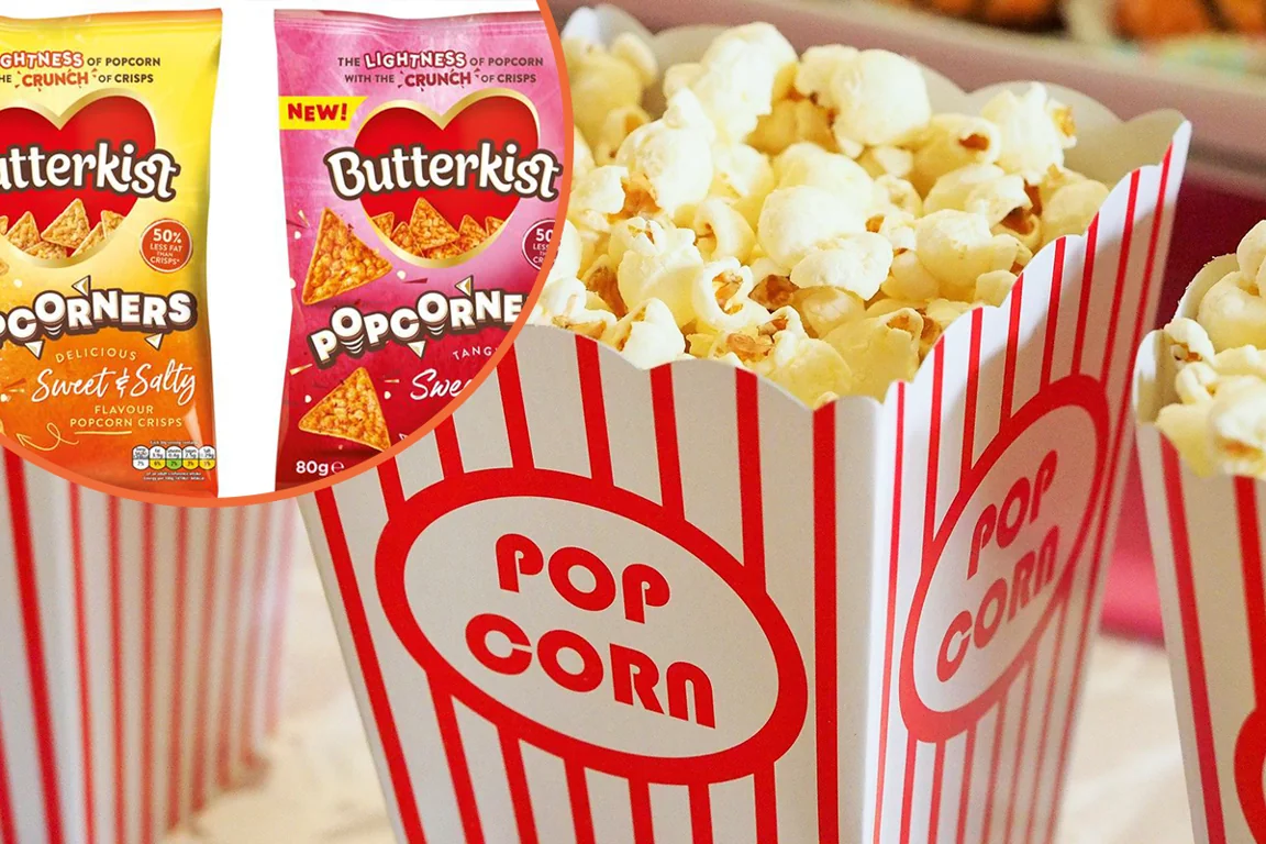 Butterkist launches popcorn crisps and it’s the future of snacking