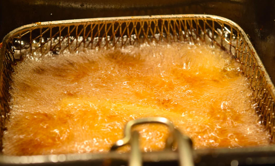 deep-frying oil