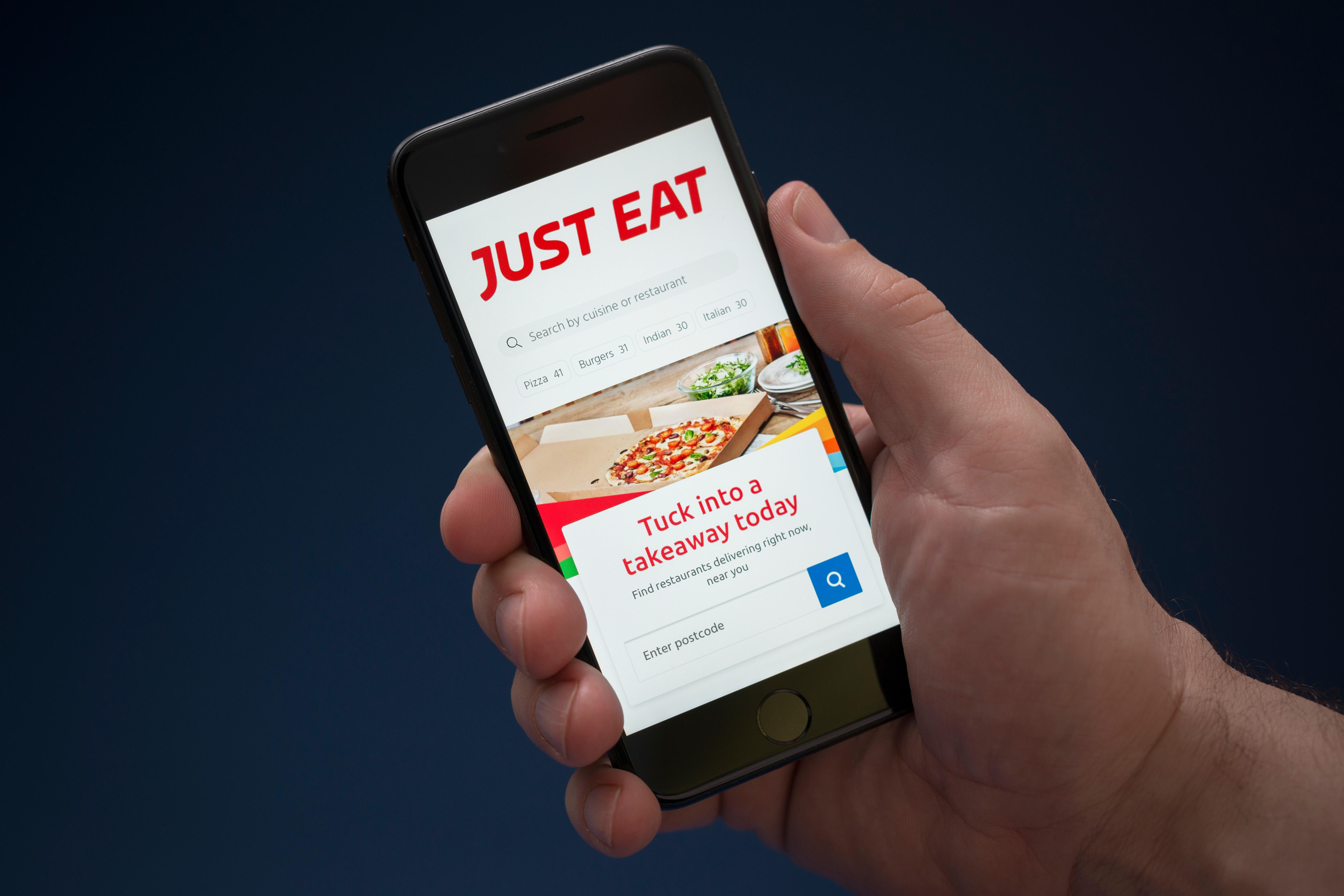 Just Eat mobile app