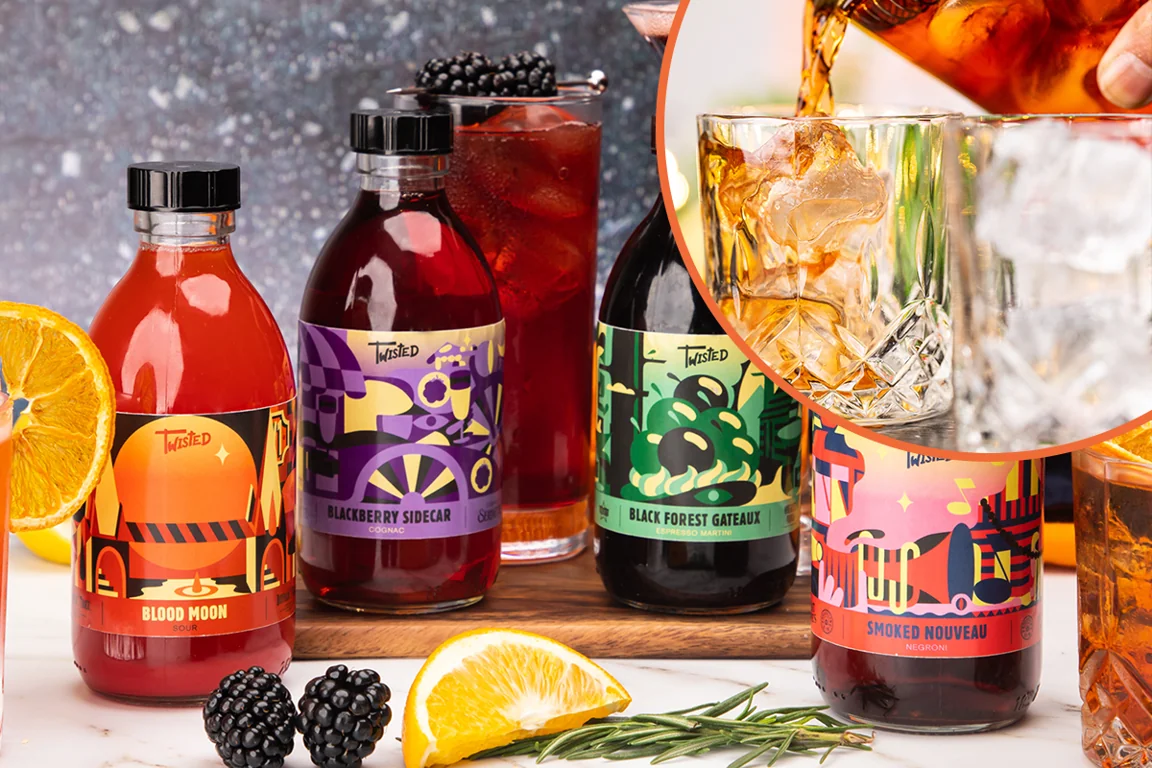 The new Twisted cocktail range is ready to kickstart summer 2021
