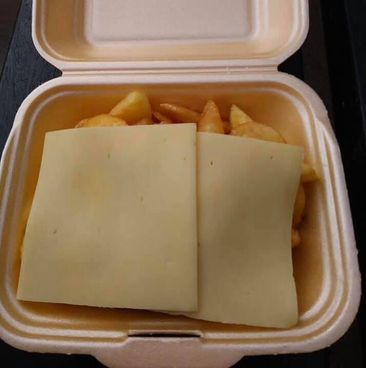 weirdest takeaways cheesy chips