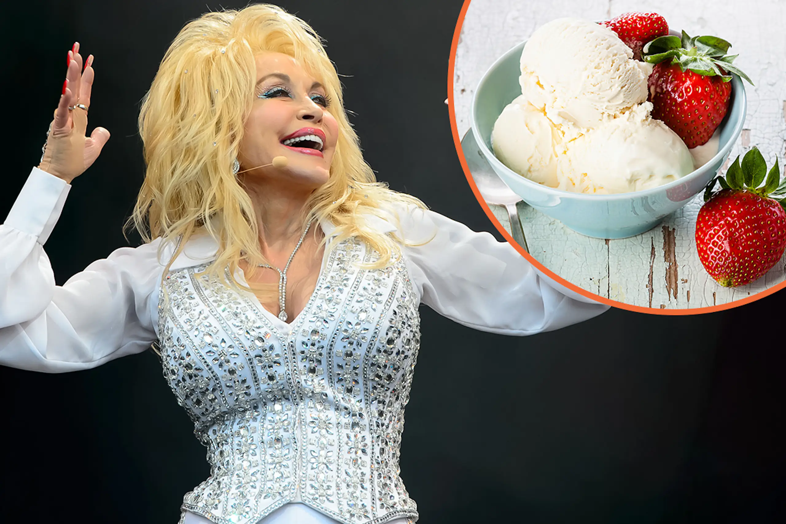 Dolly Parton’s limited edition ice cream is selling for $1k a tub online