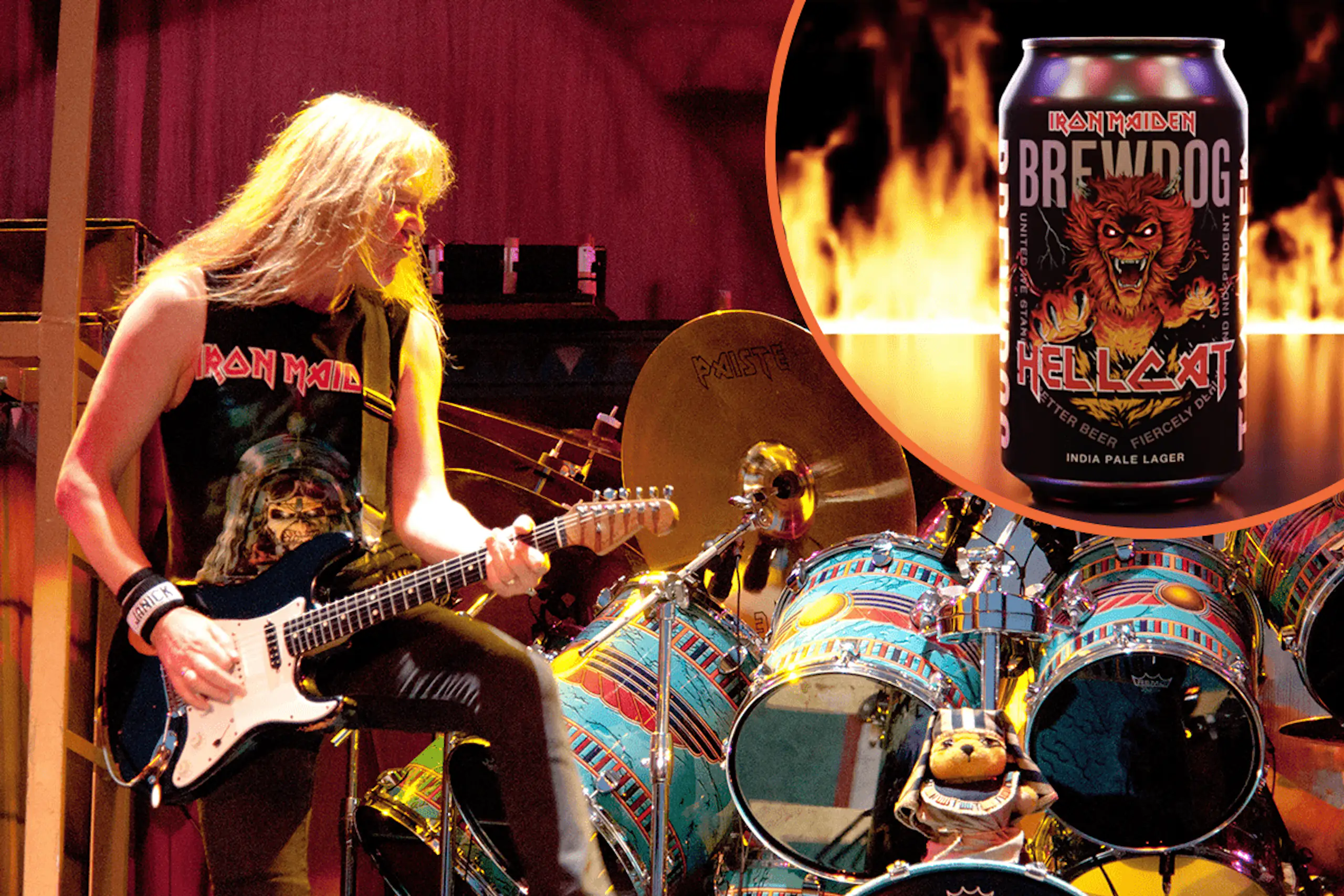 Iron Maiden are teaming up with BrewDog to launch a new craft beer and it’s the most metal thing you’ll ever drink