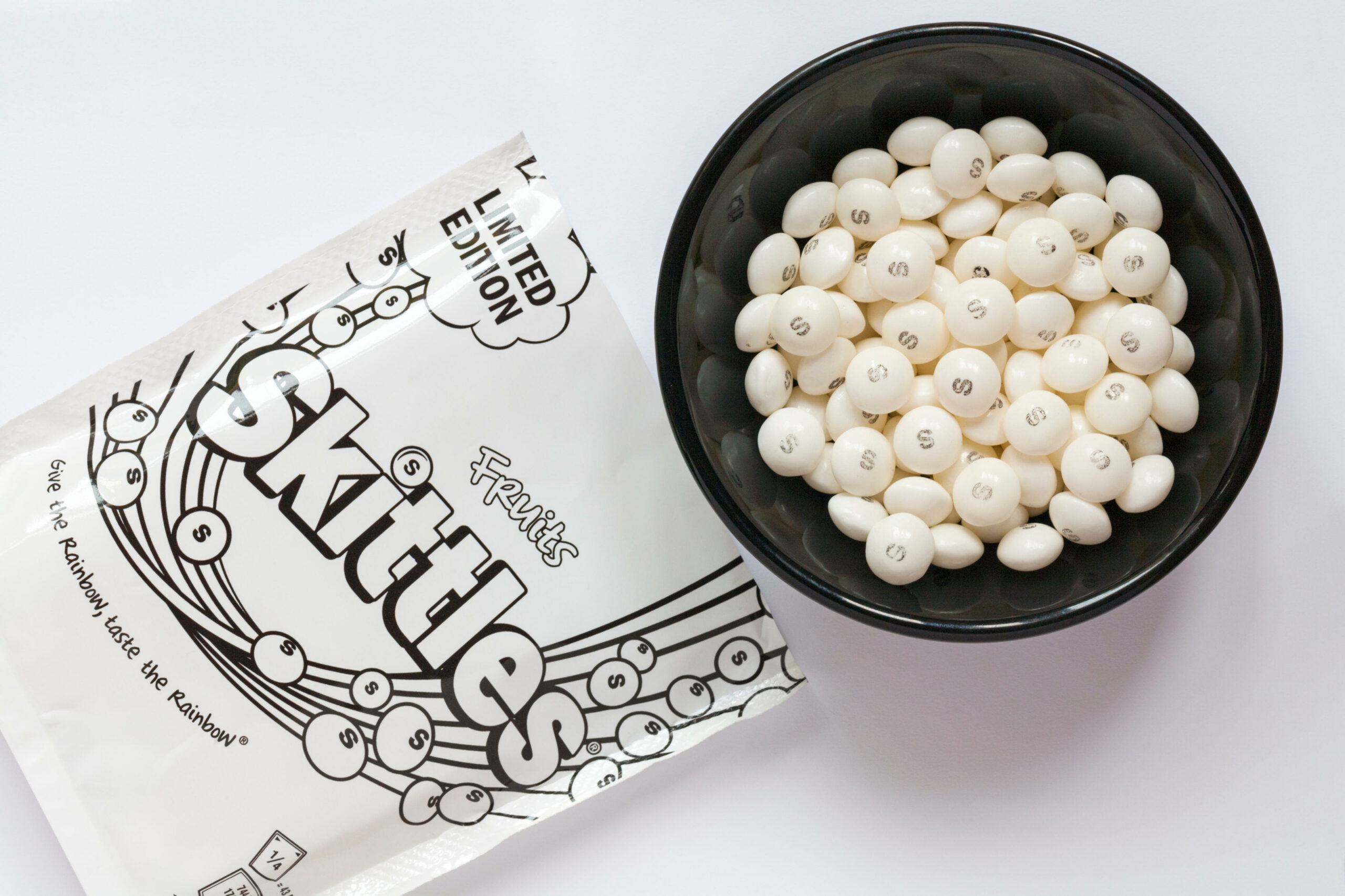 white Skittles