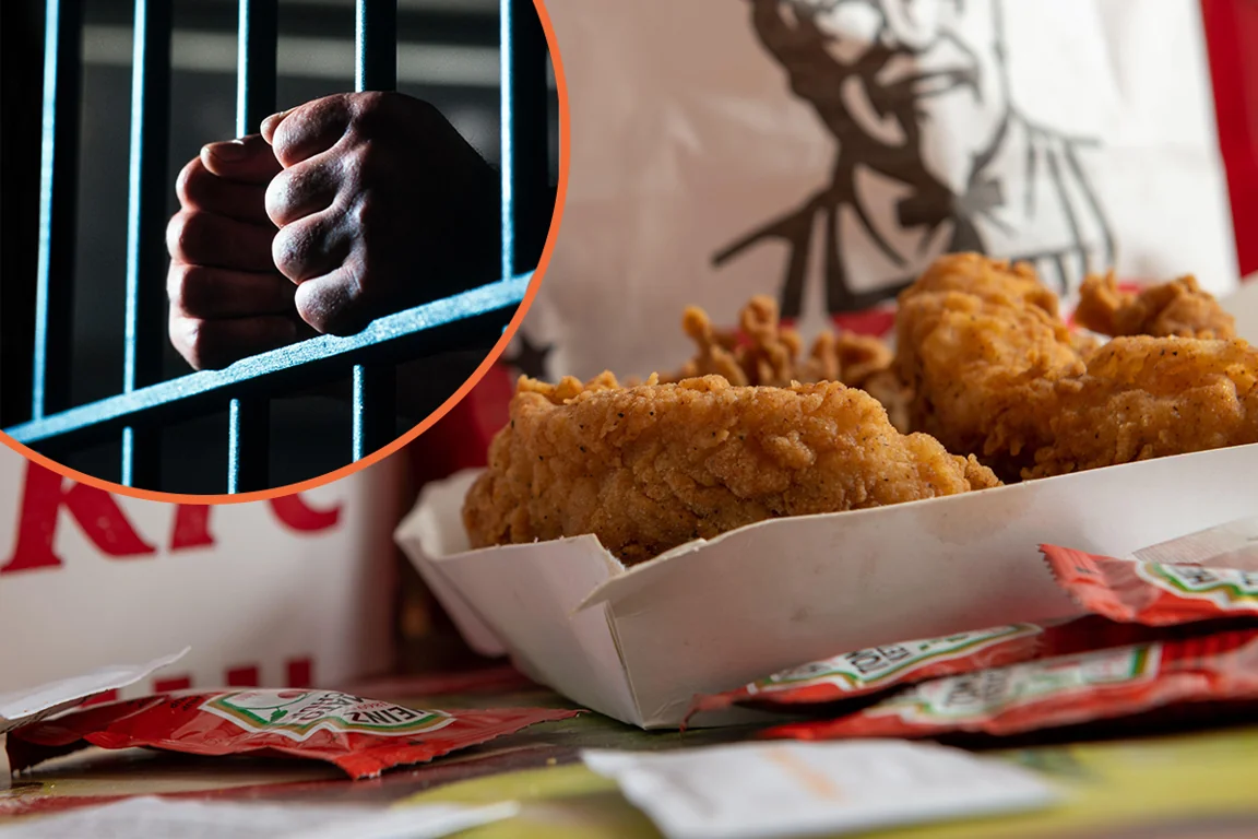 Five students jailed after exploiting glitch on KFC app to order unlimited fried chicken for FREE