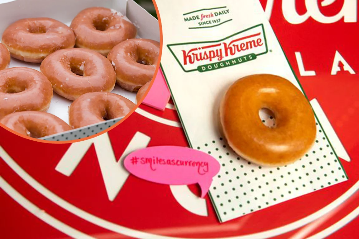 Krispy Kreme is handing out 1 million free doughnuts this week – here’s how to get yours