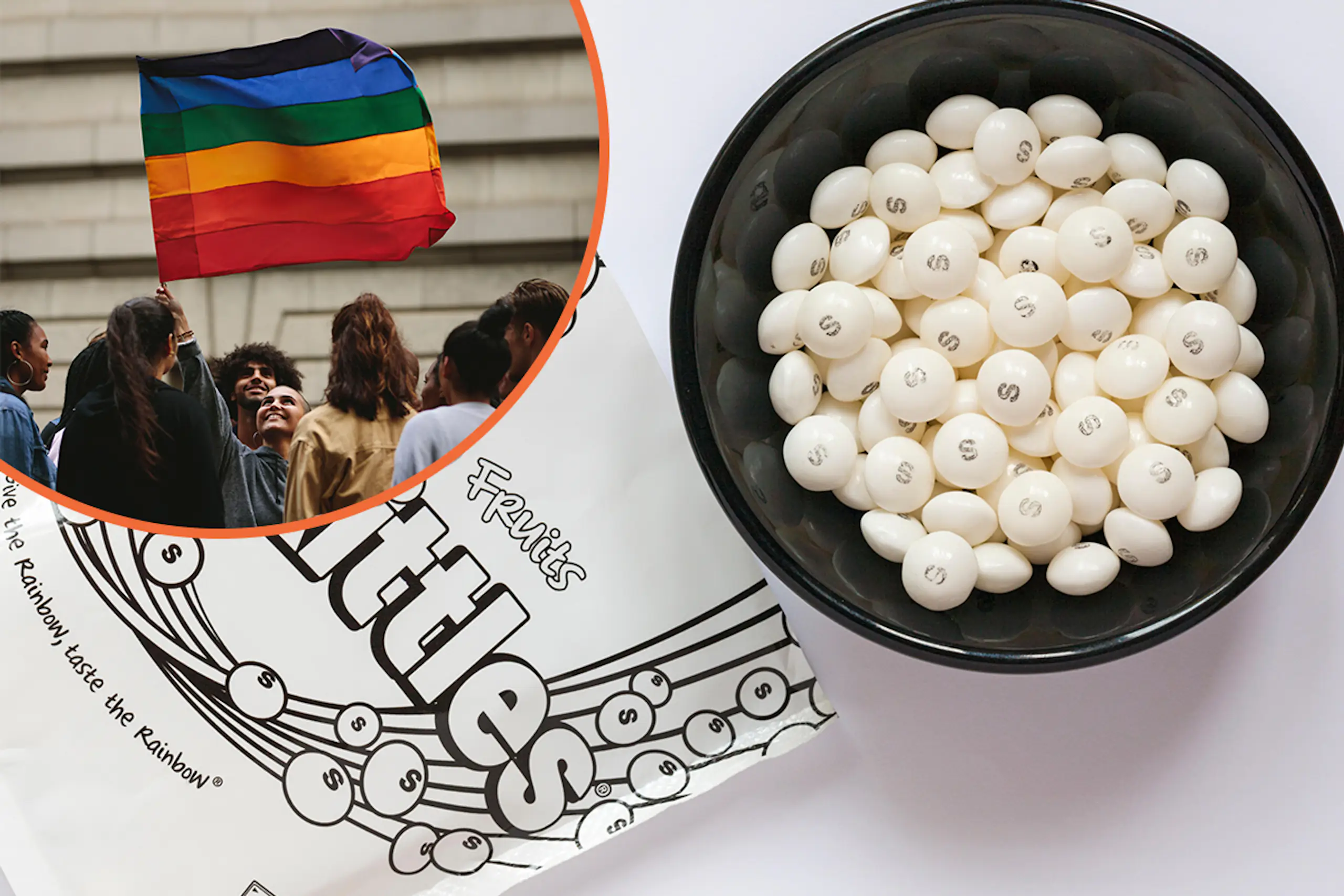 Skittles is giving up its rainbow for Pride Month to raise money for the LGBTQ+ community
