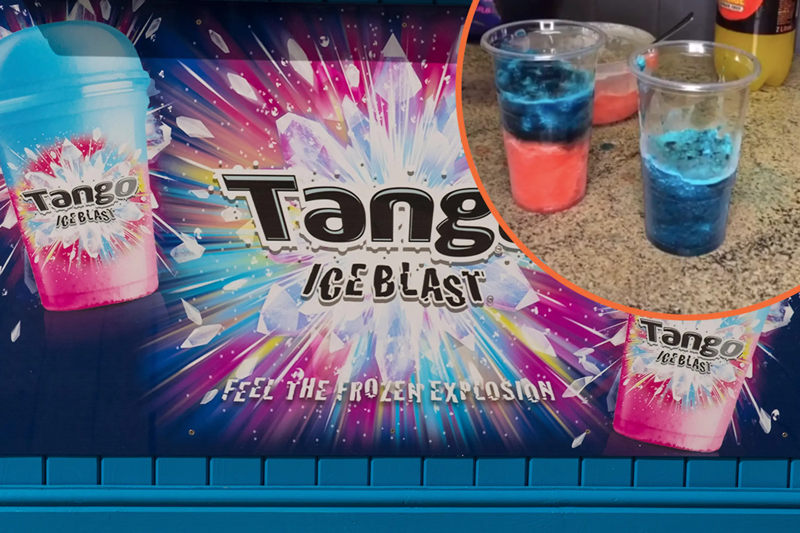 Woman reveals how to make cinema-style Tango Ice Blasts at home for the perfect date night