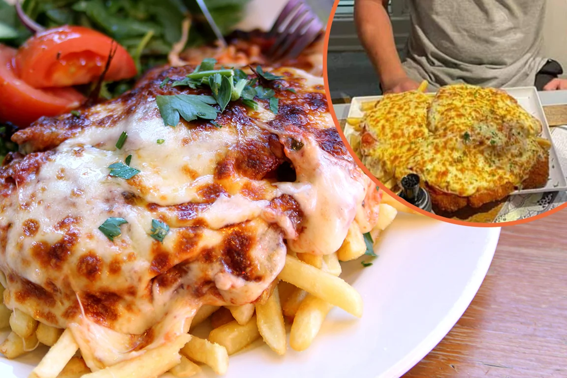 Restaurant’s epic 1.5kg Chicken Parm challenge is as delicious as it is daunting