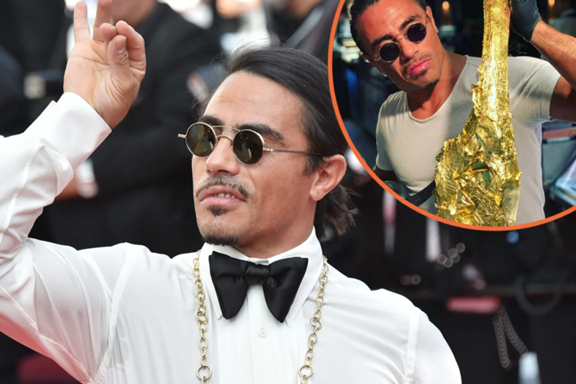 Salt Bae is bringing a £700 24 carat gold tomahawk steak to the UK