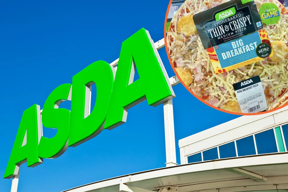ASDA has launched a really weird new breakfast pizza