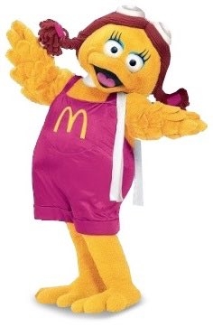 Birdie the Early Bird McDonald's characters