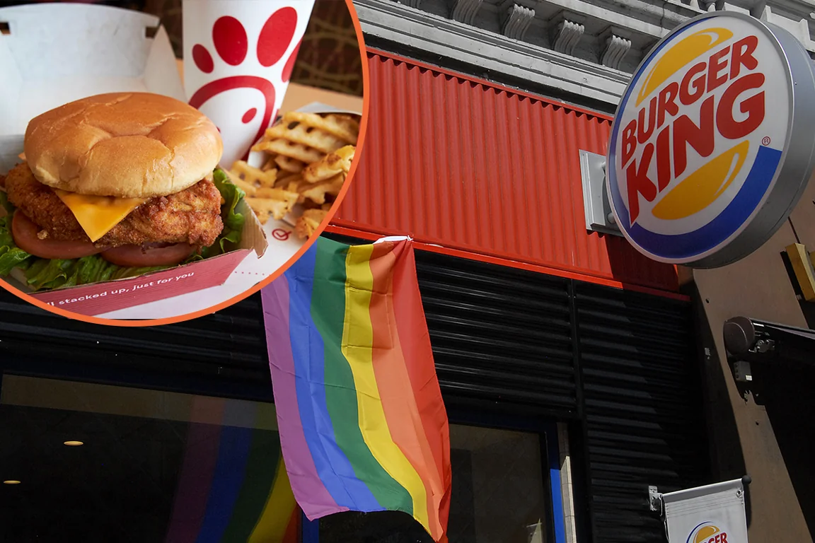 Burger King takes swipe at Chick-fil-A and shows support for LGBTQ+ communities amid homophobia scandal