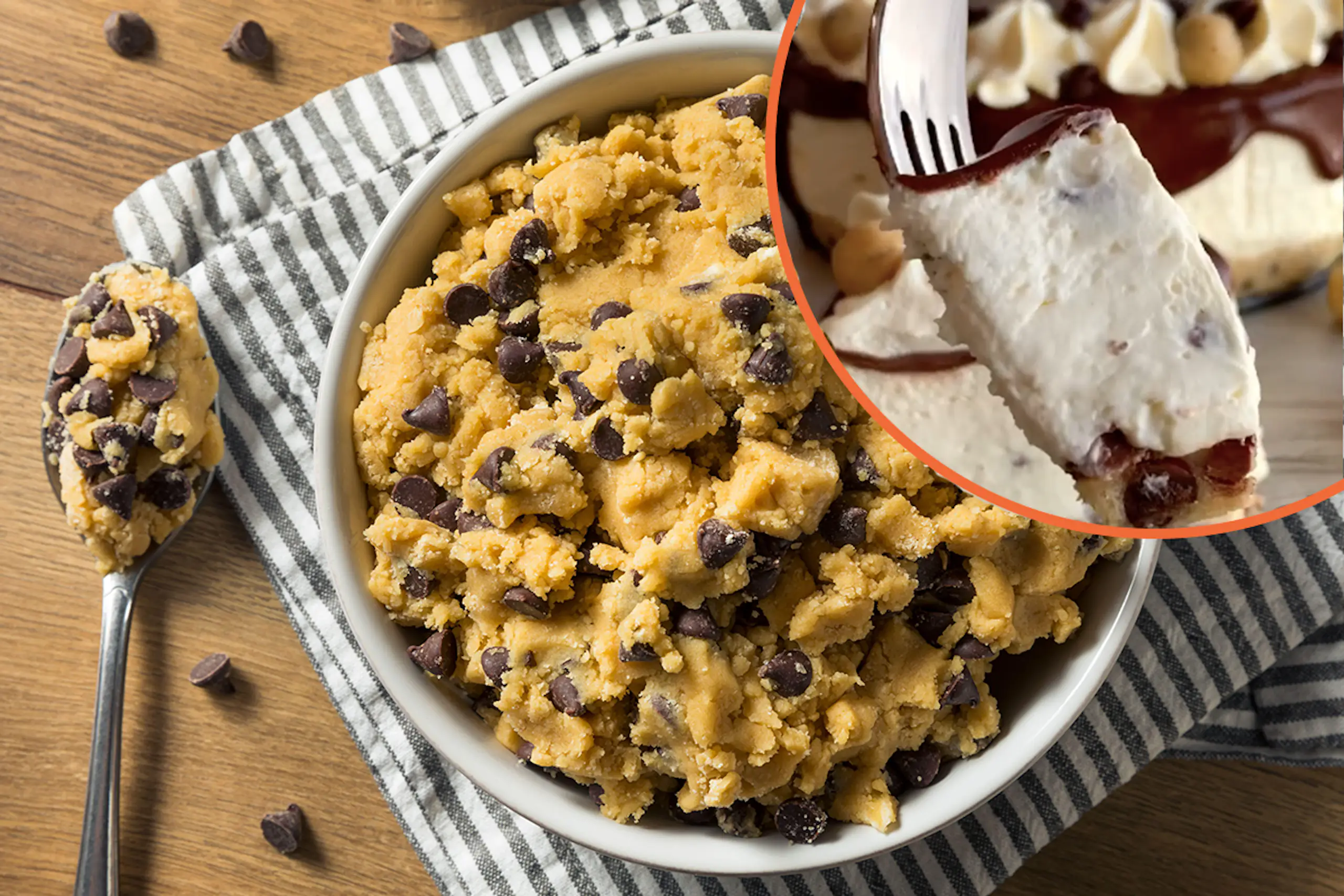 Baker shares mouthwatering video recipe for ‘no-bake’ chocolate cookie dough cheesecake