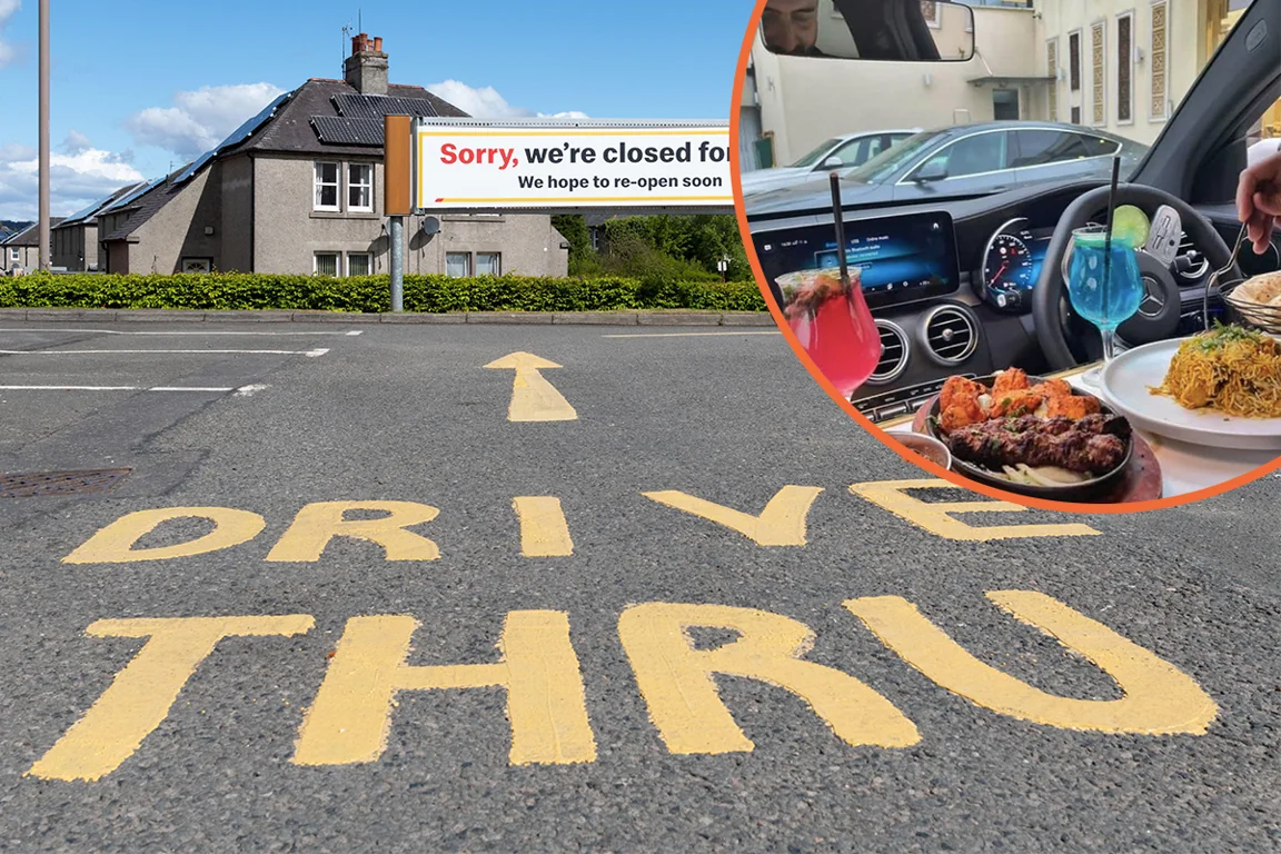 Restaurant is pioneering a Drive-Thru curry service to deal with the pandemic