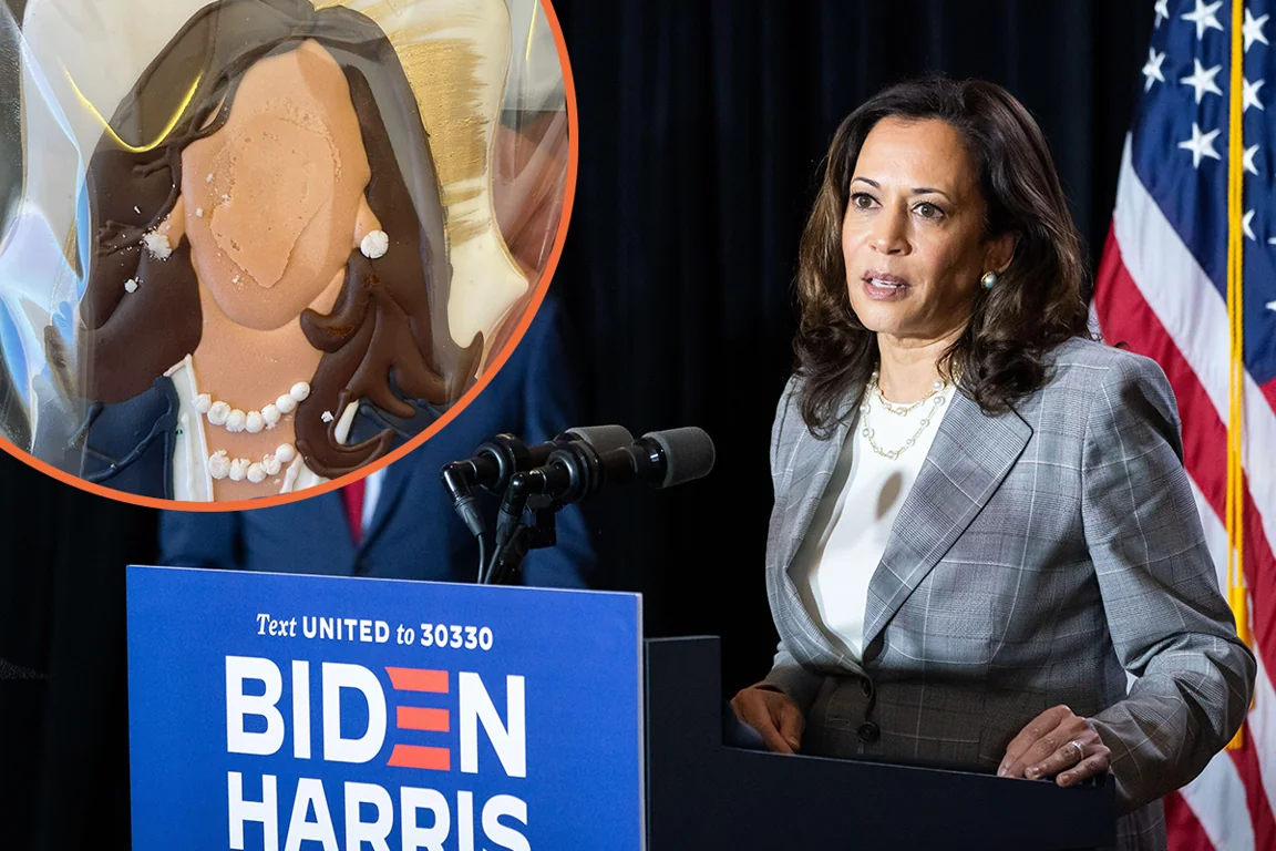 Kamala Harris handed out cookies with her face on them – and it’s really upset Republicans