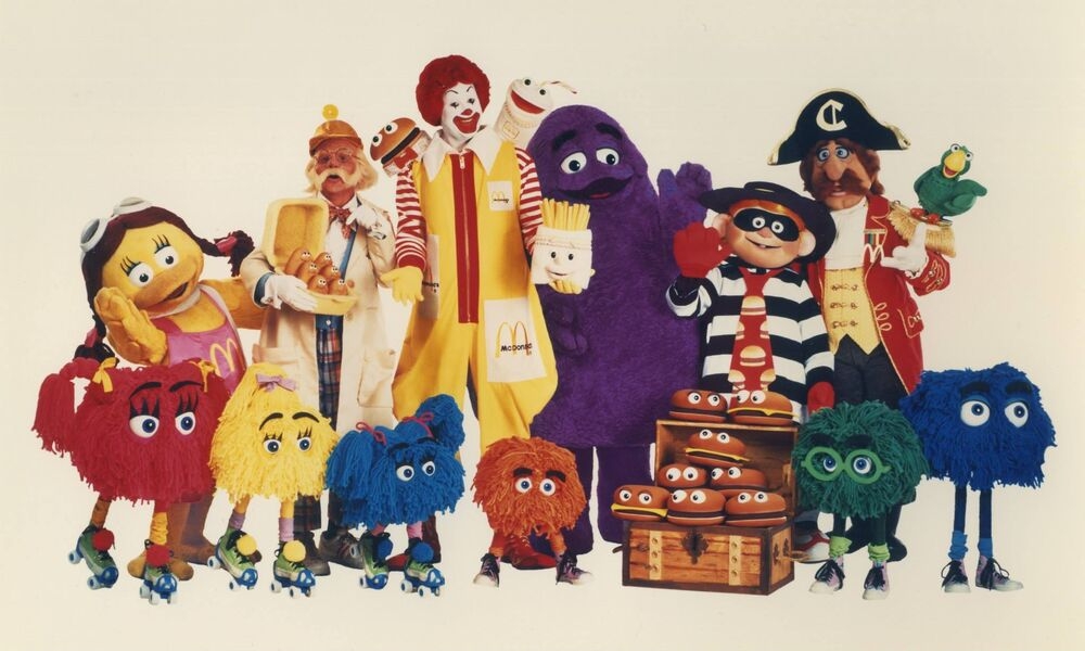 What are all the McDonald's characters' names