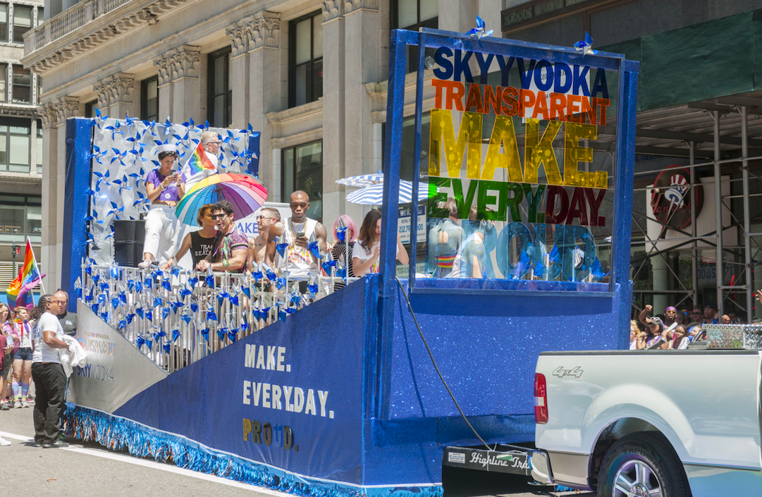 Skyy Vodka Food and drink Pride