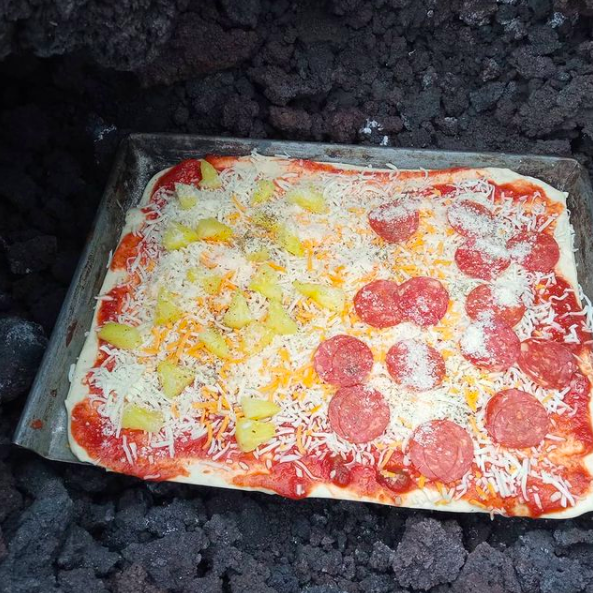 Volcano pizza 