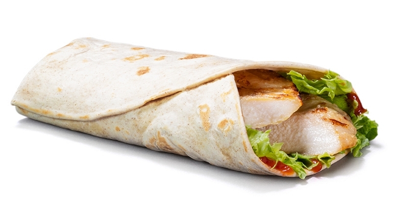 McDonald's grilled chicken wrap