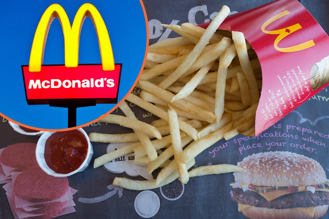 McDonald’s is giving away free chips today to celebrate National Fry Day
