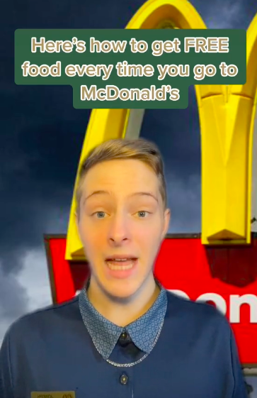 Free McDonald's food 