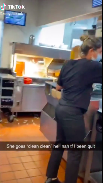 McDonald's workers quit