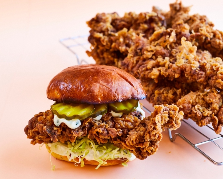 The really good fried chicken sandwiches.