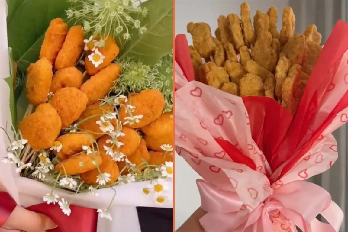 Chicken nugget bouquets are back for Valentine’s Day and they’re far superior to flowers