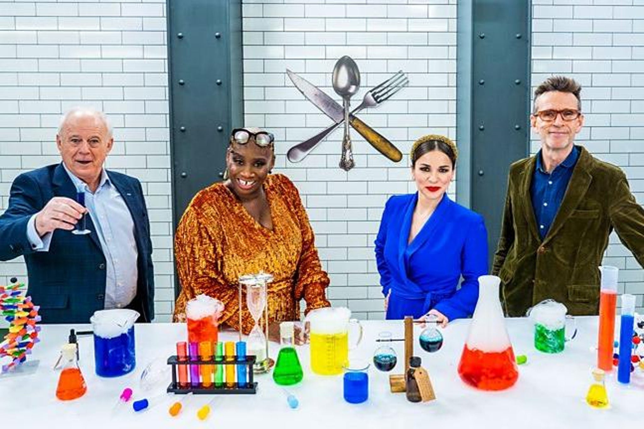 The former Great British Menu judges back in 2021