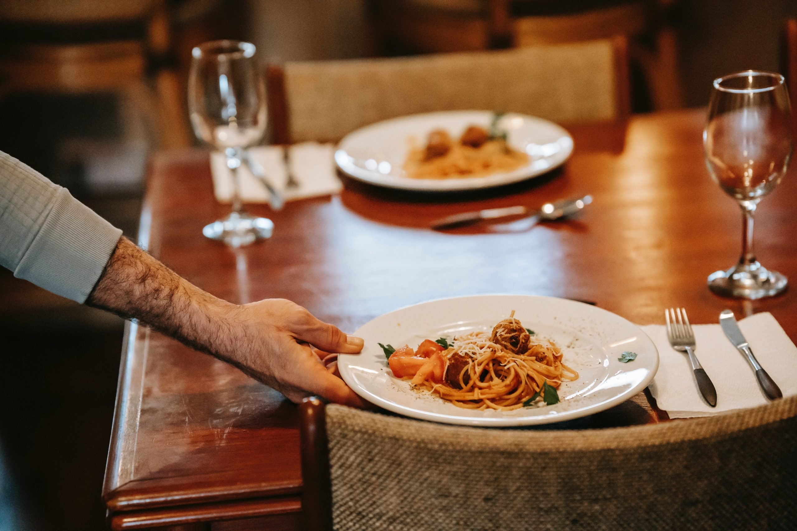 waiter restaurant