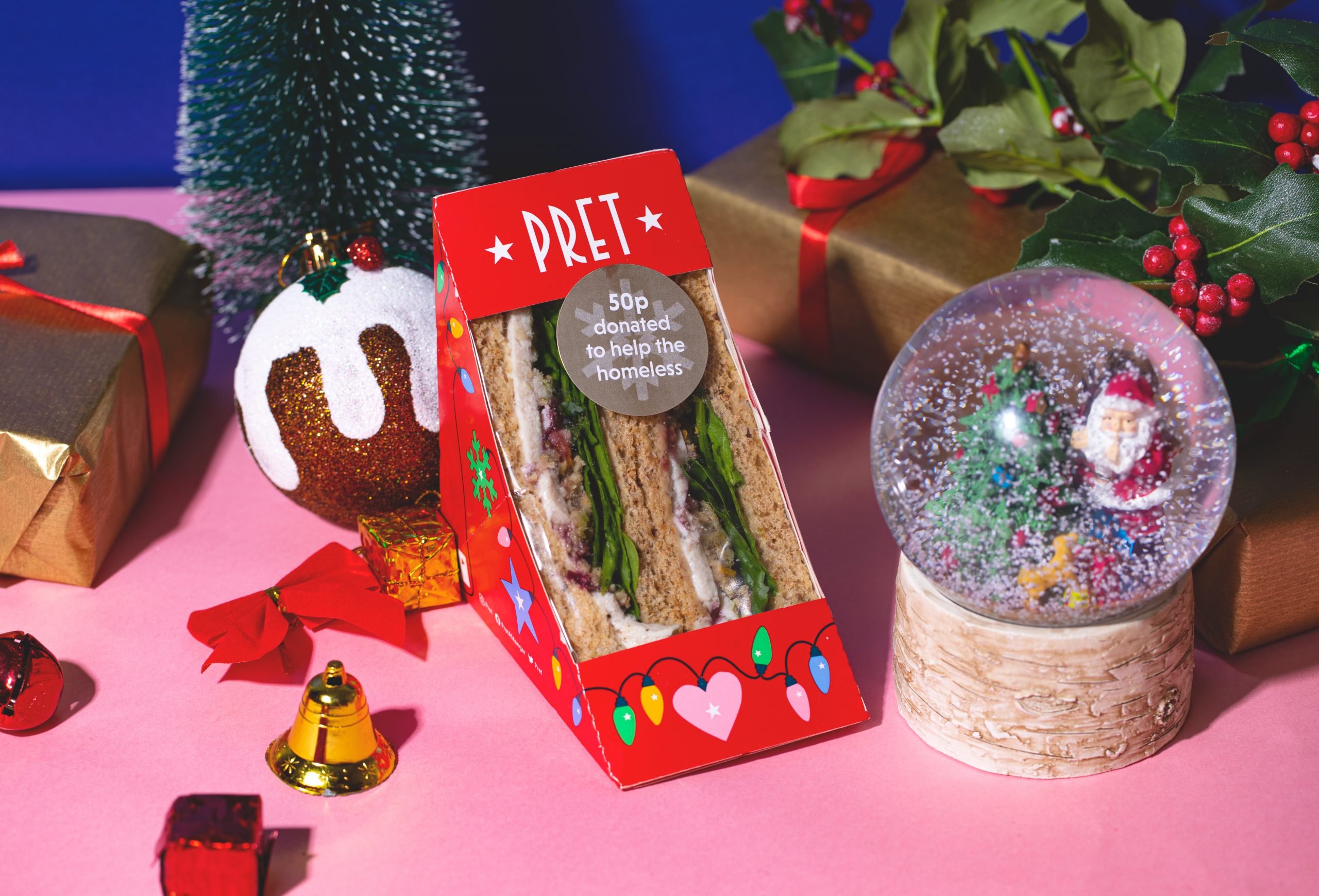 pret christmas sandwich