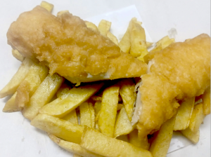 fish and chips vegan