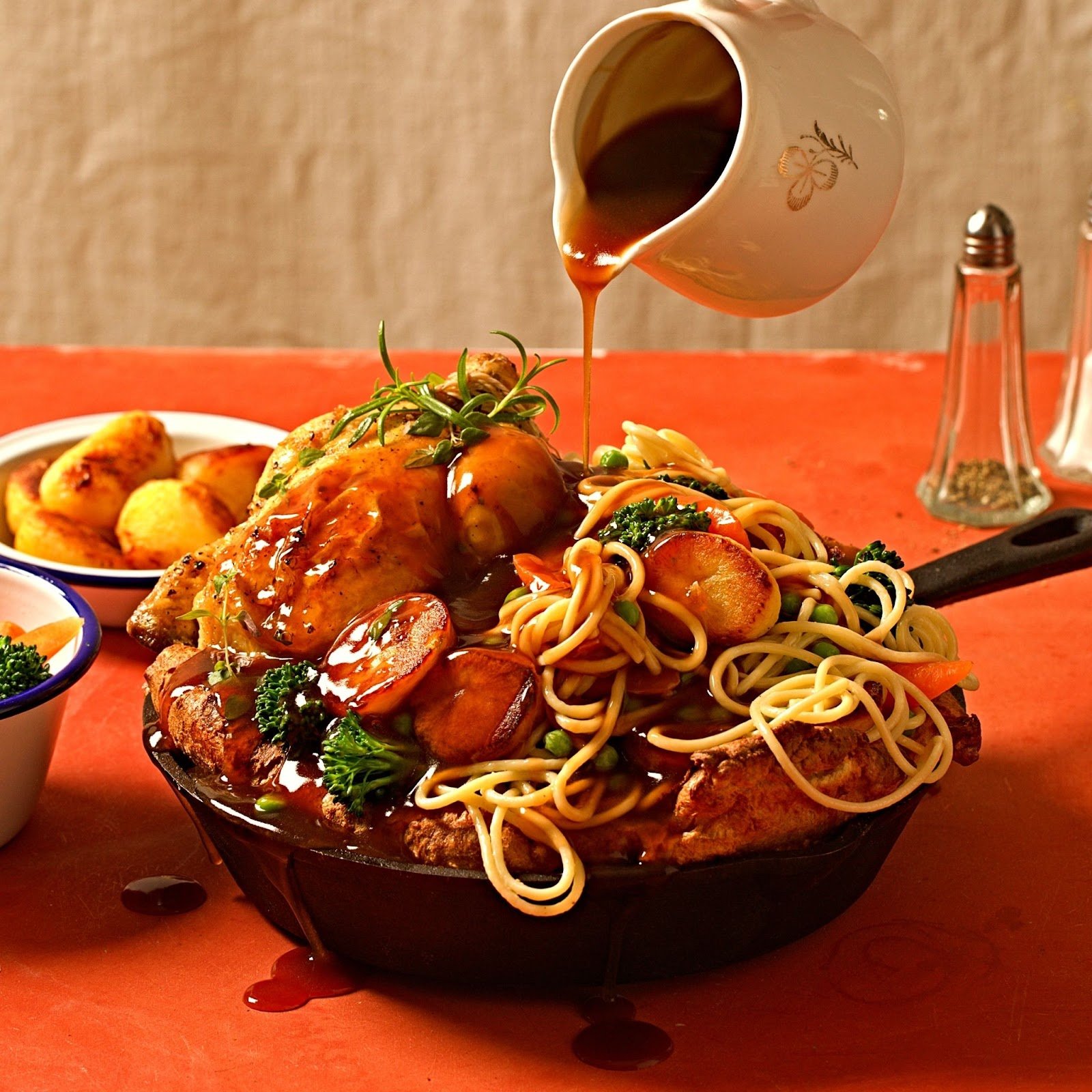 sunday roast spaghetti april fools day