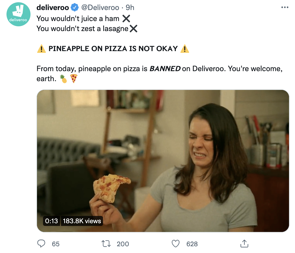 deliveroo april fools 2022